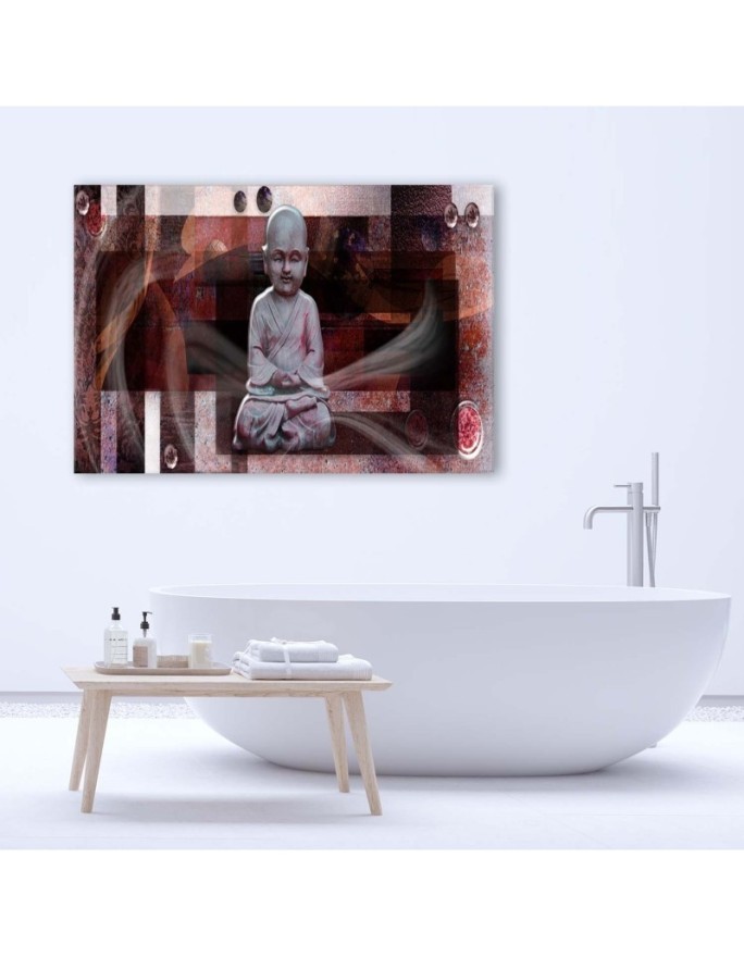 Abstract painting on canvas - Buddha abstract zen | FEEBY