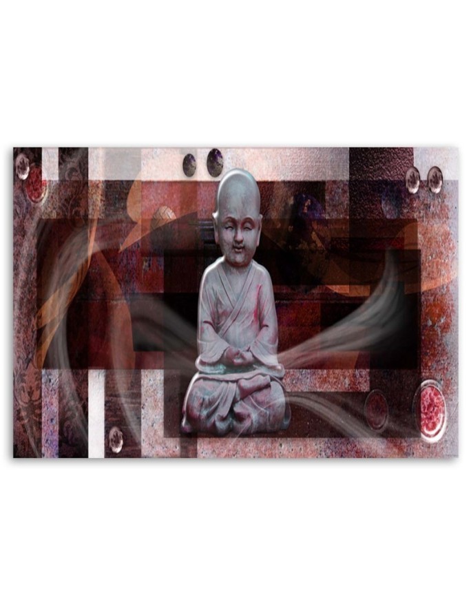 Abstract painting on canvas - Buddha abstract zen | FEEBY