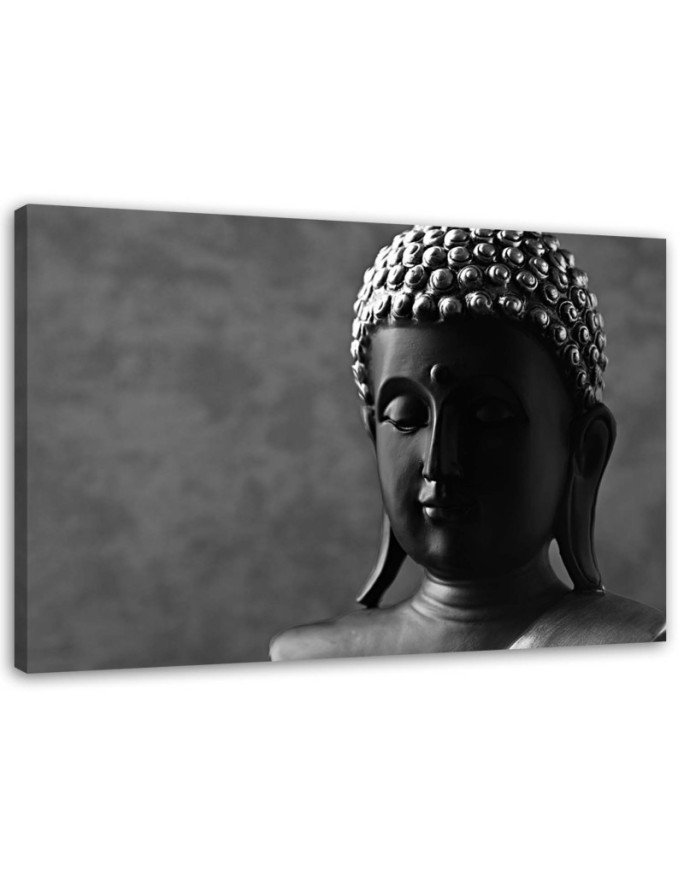 Painting abstract on canvas - Buddha figure | FEEBY