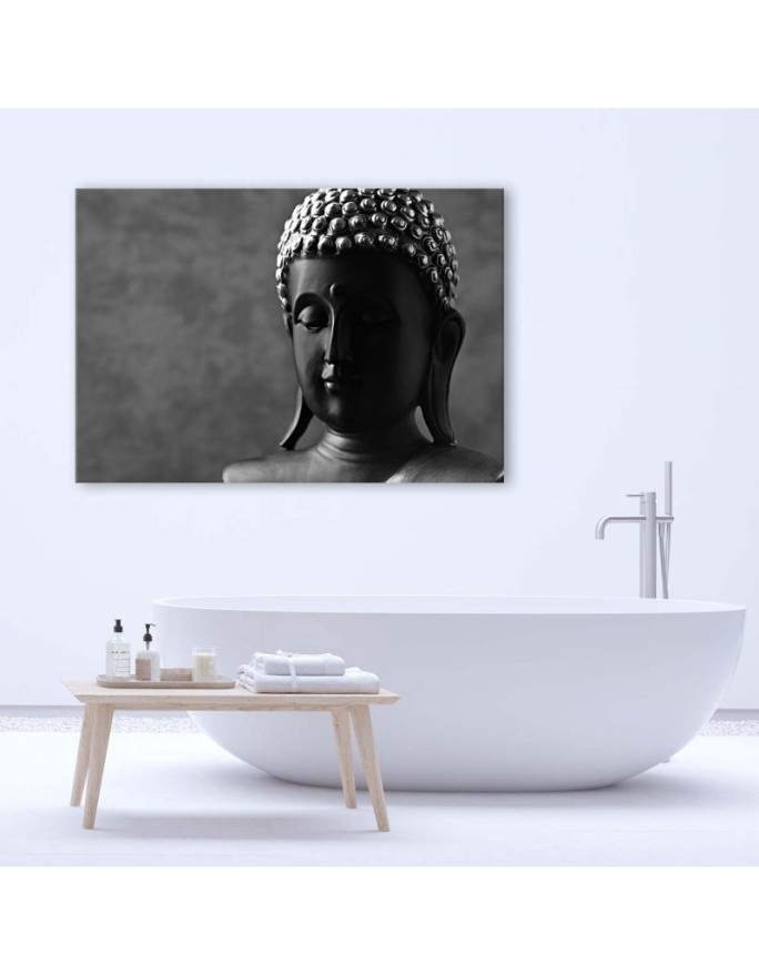 Painting abstract on canvas - Buddha figure | FEEBY