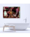 Abstract painting on canvas - Buddha abstract | FEEBY