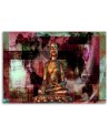 Abstract painting on canvas - Buddha abstract | FEEBY