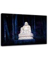 Canvas prints with zen motif - Buddha in the forest | FEEBY
