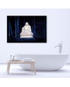 Canvas prints with zen motif - Buddha in the forest | FEEBY