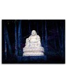 Canvas prints with zen motif - Buddha in the forest | FEEBY