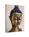 Zen Buddhism Canvas prints - Golden Zen Buddha spa | FEEBY