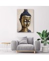 Zen Buddhism Canvas prints - Golden Zen Buddha spa | FEEBY