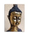 Zen Buddhism Canvas prints - Golden Zen Buddha spa | FEEBY