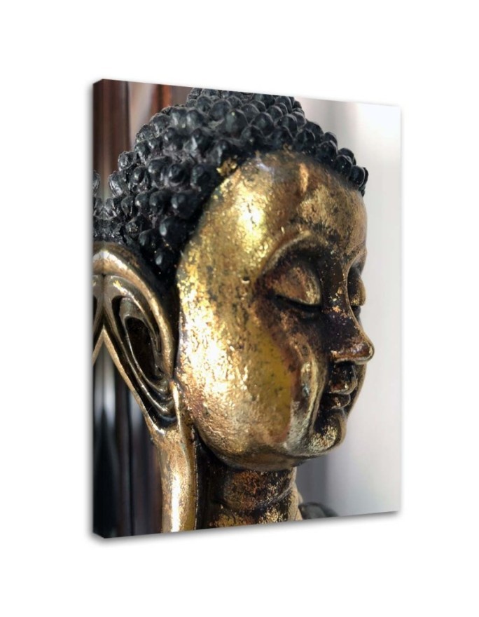 Canvas prints zen Buddhism - Golden buddha zen spa | FEEBY