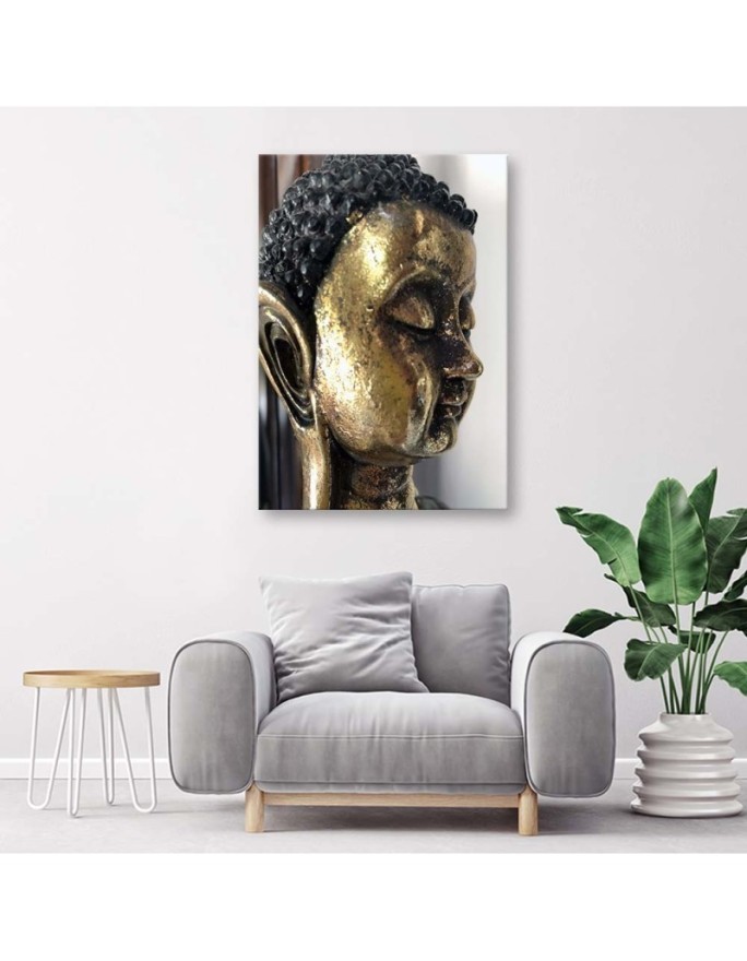 Canvas prints zen Buddhism - Golden buddha zen spa | FEEBY