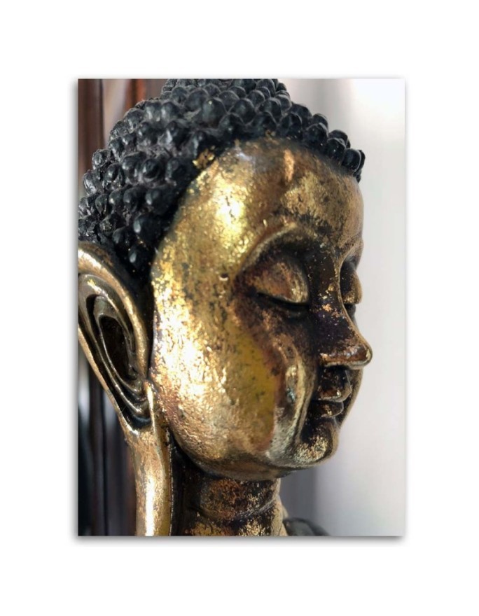 Canvas prints zen Buddhism - Golden buddha zen spa | FEEBY