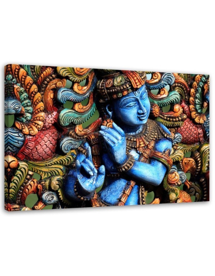 Canvas prints zen buddhism - Buddha colourful Feng shui | FEEBY