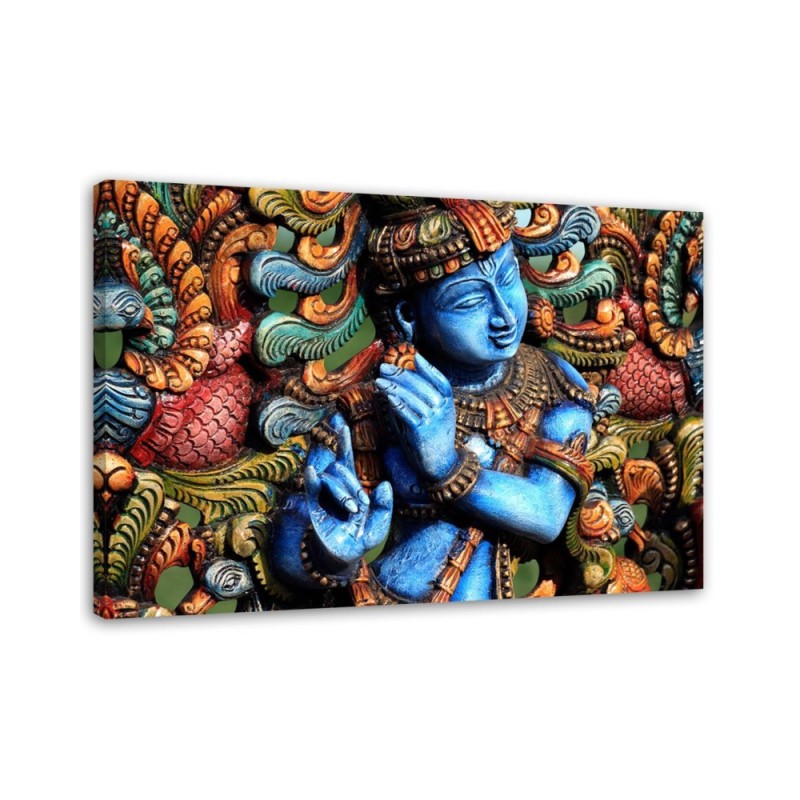 Canvas prints zen buddhism - Buddha colourful Feng shui | FEEBY