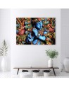 Canvas prints zen buddhism - Buddha colourful Feng shui | FEEBY