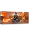 Canvas prints zen buddhism - Brown Buddha | FEEBY