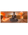 Canvas prints zen buddhism - Brown Buddha | FEEBY