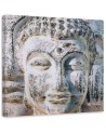 Zen Buddhism Canvas paintings - Grey Buddha | FEEBY