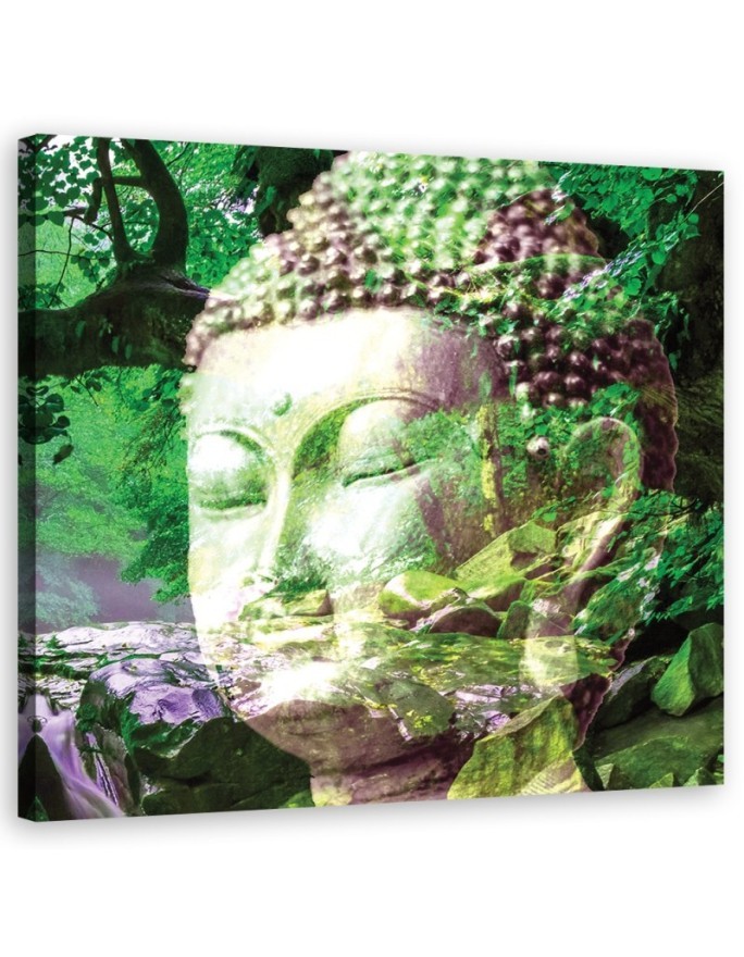 Religious Green - Modern wall art paintings | FEEBY