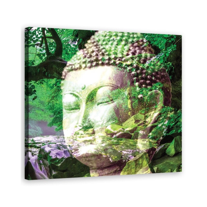 Religious Green - Modern wall art paintings | FEEBY