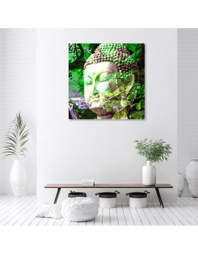Religious Green - Modern wall art paintings | FEEBY