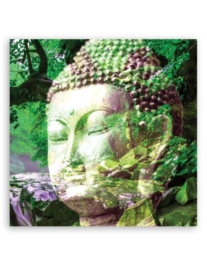 Religious Green - Modern wall art paintings | FEEBY
