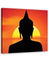 Buddha sunset - Modern paintings for living room | FEEBY