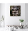 Buddha zen spa - Abstract painting on canvas | FEEBY