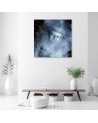 Buddha in the mist - Abstract painting on canvas. High quality | FEEBY