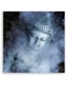 Buddha in the mist - Abstract painting on canvas. High quality | FEEBY