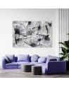 5 Piece Bedroom canvas painting - Japanese fans | FEEBY