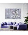Canvas print for living room canvas - Traditional Japanese geisha | FEEBY