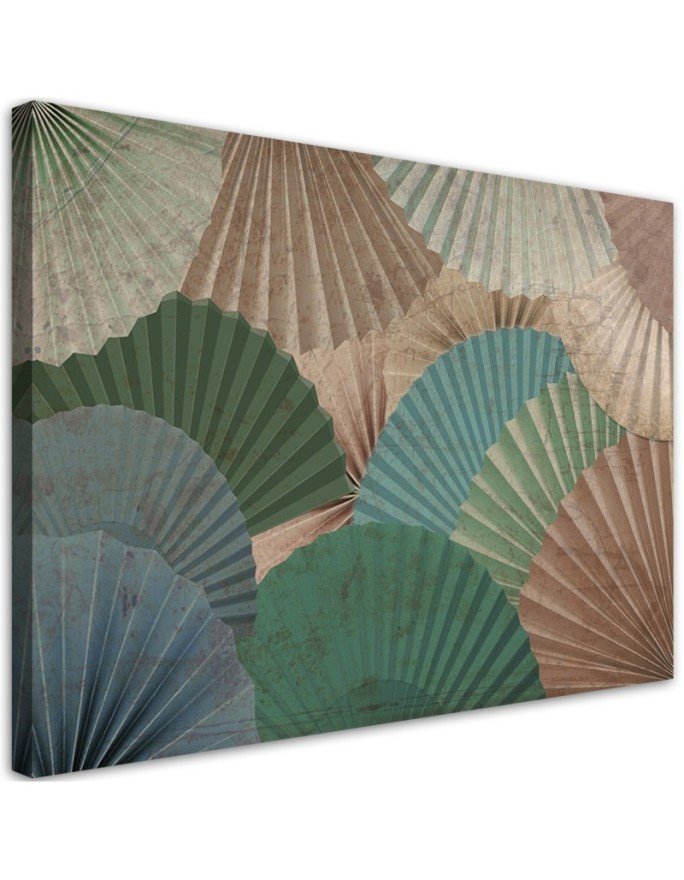 Canvas prints for bedroom - Simple fans | FEEBY