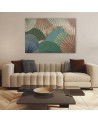 Canvas prints for bedroom - Simple fans | FEEBY