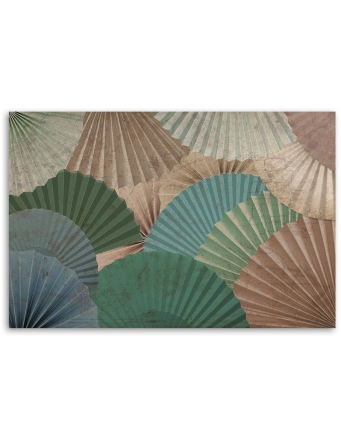 Canvas prints for bedroom - Simple fans | FEEBY