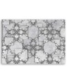 Modern Canvas paintings for wall - Oriental pattern on grey background | FEEBY