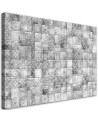 Wall art paintings - Oriental mosaic on grey tiles | FEEBY