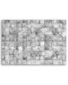 Wall art paintings - Oriental mosaic on grey tiles | FEEBY