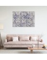 Wall art paintings - Blue ornament on tiles | FEEBY
