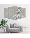 Modern wall art paintings - Traditional Japanese geisha | FEEBY