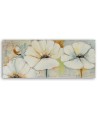 Modern Canvas painting for living room - Three flowers watercolour | FEEBY
