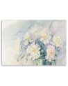 Canvas prints for living room canvas - Bouquet of white flowers | FEEBY