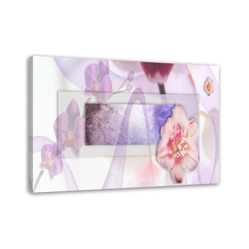 Canvas prints for living room canvas - Romantic Pastel composition of flowers | FEEBY