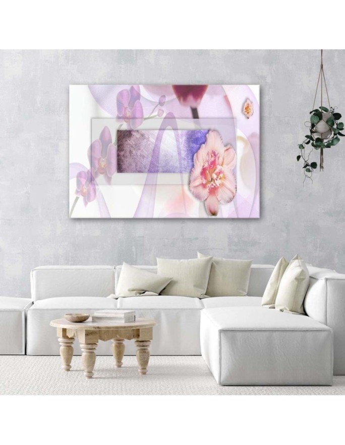 Canvas prints for living room canvas - Romantic Pastel composition of flowers | FEEBY