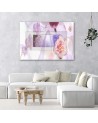 Canvas prints for living room canvas - Romantic Pastel composition of flowers | FEEBY