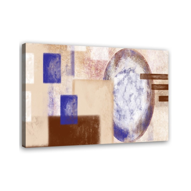 Canvas prints for living room canvas - Discreet geometry | FEEBY