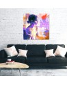 Canvas prints for bedroom - Woman sitting| FEEBY