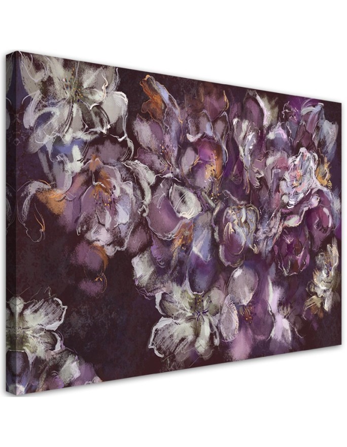 Canvas prints for bedroom - Iris flower | FEEBY