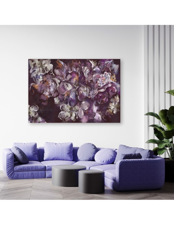 Canvas prints for bedroom - Iris flower | FEEBY