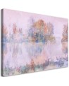 Modern Canvas painting for bedroom - Lake view landscape | FEEBY