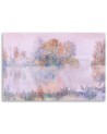 Modern Canvas painting for bedroom - Lake view landscape | FEEBY